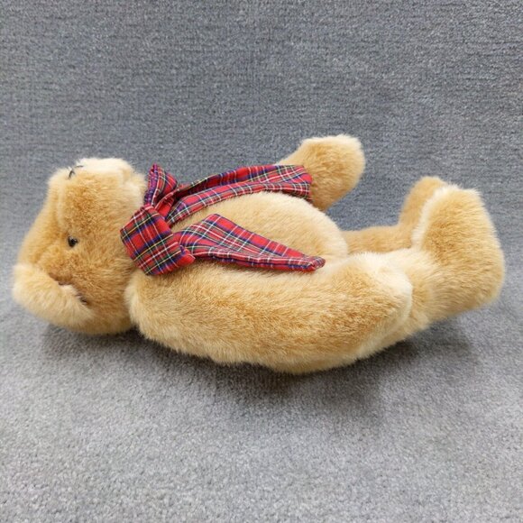 Vtg 1997 Alexander Plush Stuffed Teddy Bear M&G Pacific w/ Original Wood Box - Picture 12 of 12